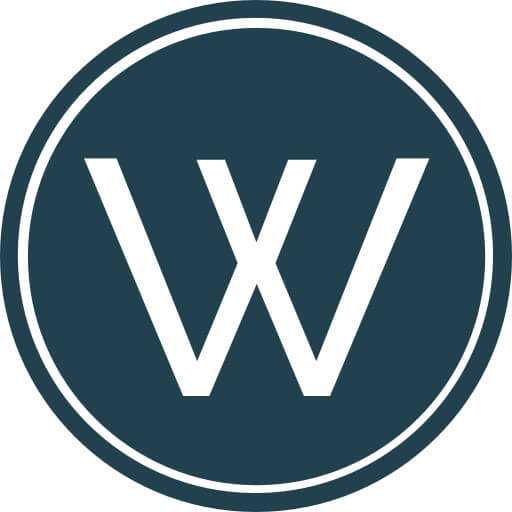 WestWay Christian Church Logo - Blue circle with white 'W"